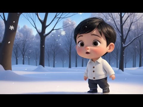 Baby’s First Snowflake ❄️👶✨🎶 | Magical Winter Moment for Kids | Gentle Snowy Nursery Rhyme