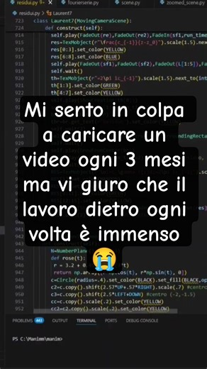 Abbiate pazienza per il prossimo video ve ne prego 😭 #mathematica #maths