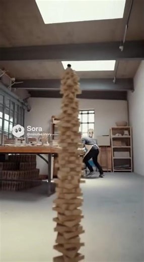 Ceramic Sculpture Disaster: One Tiny Marble Caused Total Chaos #artfail #chainreaction