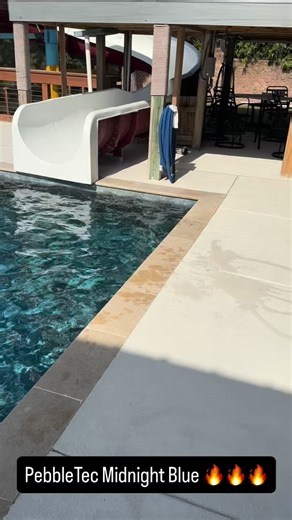 This homeowner is in LOVE with their new PebbleTec Midnight Blue finish #PoolBuilder #GunitePool #CustomPools #PoolConstruction #BackyardDesign #OutdoorLiving #LuxuryPools #IngroundPool #PoolRemodel #PoolStartup #PoolLife #LouisianaPools #BatonRougePools #PoolContractor #LagniappePools | Lagniappe Pools | Facebook