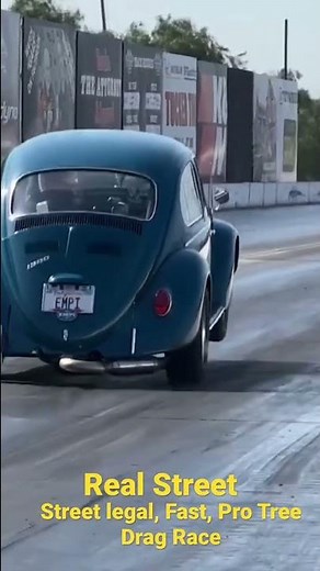 Real Street: Street Legal, Super-Fast Pro Tree VW Drag Racing. Watch full episode at @hotvwsmagazine