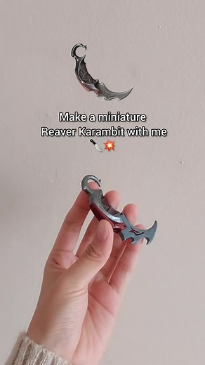 Custom Reaver Karambit Commission for Valorant Fans