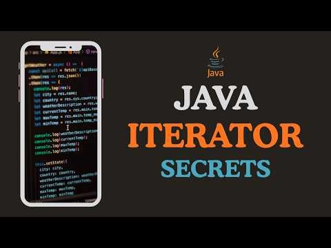 Mastering Iterators in Java