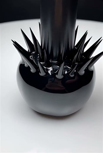 Magnet vs Ferrofluid Apple 🧲🍏 Alien Physics ASMR