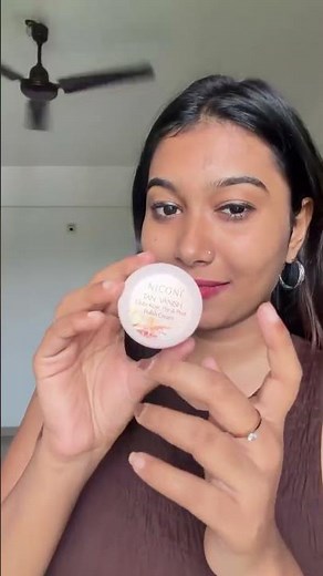 50-50 Face Challenge! 😲 Niconi Tan Vanish Honest Review & Live Demo #skincare #tanremoval #glowing