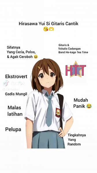 Hirasawa Yui Req: ayangnya @itsccom1_ #yuihirasawa #k_on #animerecommendations #masukberandafyp #waifusedits #gitariscantik #validasi #jjelitis