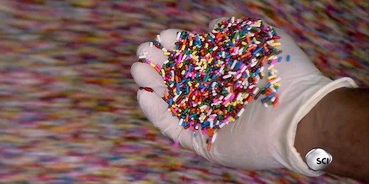Here's the dizzyingly colorful way that rainbow sprinkles are made
