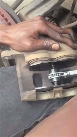 Anyone Else Compress Caliper Pistons This Way? 👀🔧