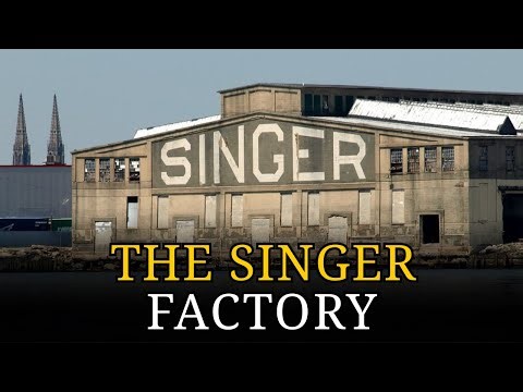 From America's No.1 Sewing Machine Empire to Ruins: Singer Factory, New Jersey