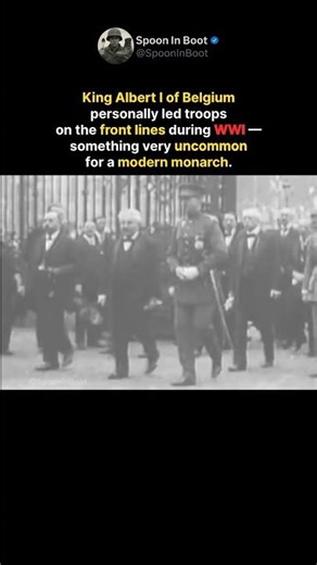 The King Who Fought in the Trenches #shorts