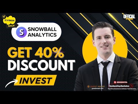 Snowball Analytics Discount Code | Code: INVEST – Save 40% OFF!