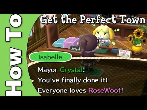 How to: get the Perfect Town (Animal Crossing: New Leaf)
