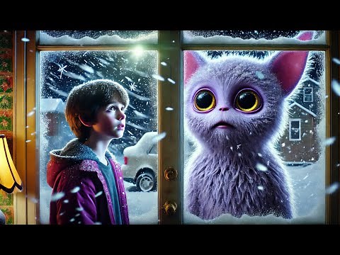 The frozen Alien Cat begged to be let in. The Human Boy had no idea what would happen! SCi-Fi HFY