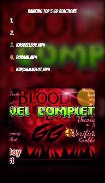 ranking top 5 best GD reactions #geometrydash #GD