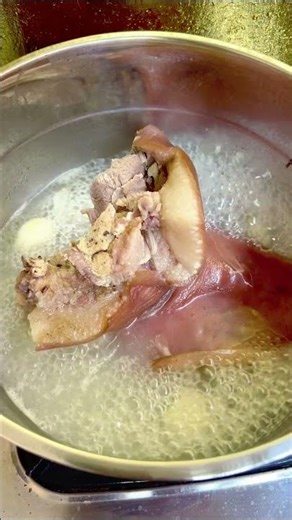 How to properly cook pork ears with dipping sauce #cooking #porkrecipe #tutorial #asmr #shorts