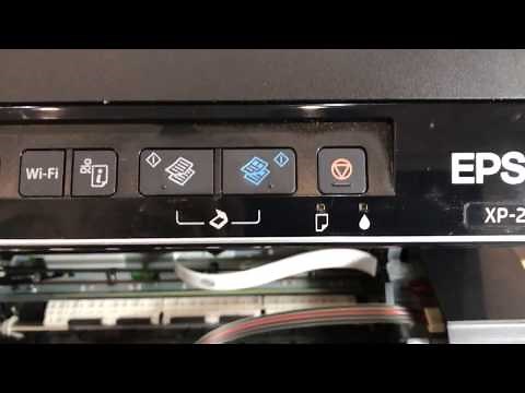 【印橙科技】無OK按鈕EPSON XP-202 XP-225 顯示墨水不足，將記憶墨水歸回全滿方法 (記得開啟右下方的字幕)