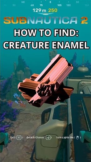 How to find creature enamel in Subnautica 2