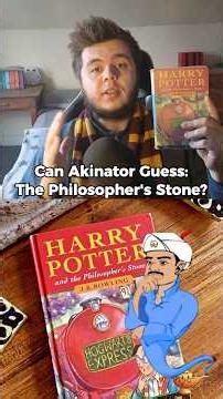 Can Akinator Guess: Philosopher's Stone Book? 📕