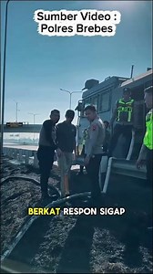 Rapid response from the Brebes Police Samapta Unit! # #polripresisi #polri