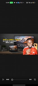 1.4K views · 16 reactions | HOW TO connect your pc to tv without HDMI cable #TechTips #SmartTv #PCSetup @topfans | Tech Tips | Facebook