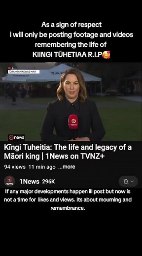 New Zealand is mourning the death of Kīngi Tuheitia Pootatau Te Wherowhero VII, a man of great mana who led the Kīngitanga movement for nearly two decades. Chosen to succeed his mother, Dame Te Atairangikaahu, in 2006, Kīngi Tuheitia was the seventh Māori monarch and called for unity while also bringing a political voice to the historically neutral position. #maori #māori #nzpolitics #nzlabourparty #greenpartynz #tepatimaori #nzfyp #fypnz #tictoknz #nz #newzealand