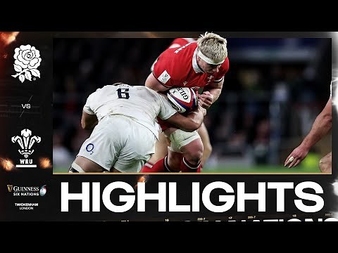 HIGHLIGHTS | 🏴󠁧󠁢󠁥󠁮󠁧󠁿 ENGLAND V WALES 🏴󠁧󠁢󠁷󠁬󠁳󠁿 | 2024 GUINNESS MEN'S SIX NATIONS RUGBY