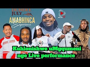 Kuhlonishwe uMgqumeni nge Live performance kwi Dundee July Amabhinca Experience