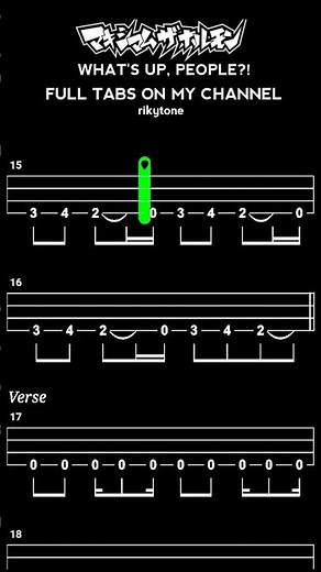 【BASS TAB】DEATH NOTE OP2 | MAXIMUM THE HORMONE (マキシマム ザ ホルモン) - WHAT'S UP, PEOPLE?! #shorts
