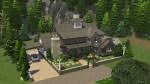 ModTheSims - NO CC Spellcaster Lodge - Cabin lodge style house for your sims spellcaster