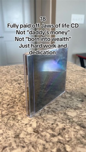 Fully Paid Off Jaws of Life CD — physical media pride
