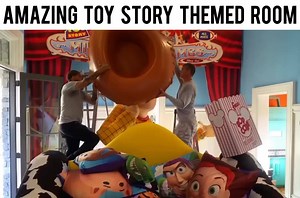 Check out this amazing Toy Story themed room done by Wacky World Studios 😍😍 | Just Disney