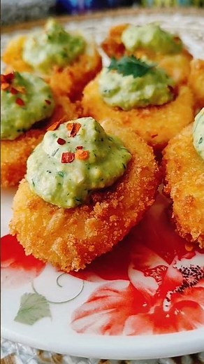 Egg Recipe | Crispy Deviled egg |Tried this tasty egg recipe #egg #deviledeggs #snacks