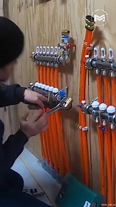 Radiant Heat Control Panel Installation #radiantheat #diyinstallation #barndominium #buildinghomes | MR Post Frame