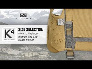 K4 Packs — Size Selection — Exo Mtn Gear