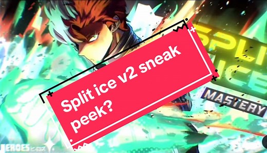 Split Ice V2 Sneak Peek in Heroes Battlegrounds