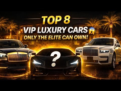Top 8 VIP Luxury Cars Only the Elite Can Own (2026)