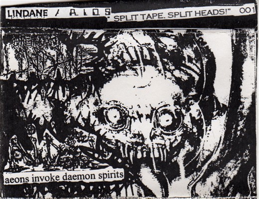 Lindane / Aeons Invoke Daemon Spirits - Split Tape, Split Heads!