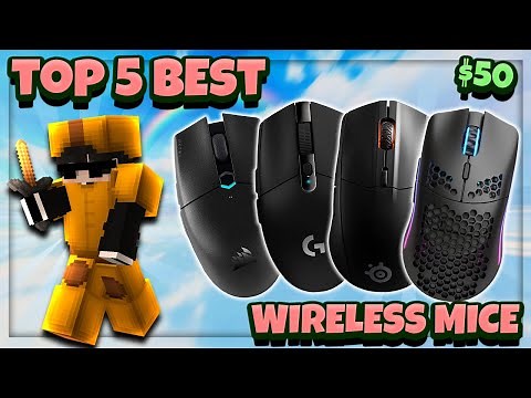 Top 5 BEST Wireless Mice For Minecraft | Best Wireless Mouse for PvP & Bridging (HIGH CPS) - 2024