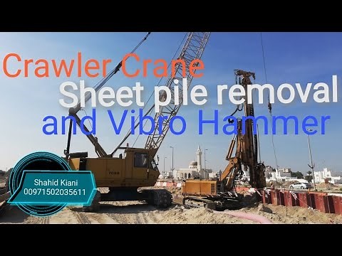 Sheet pile removal