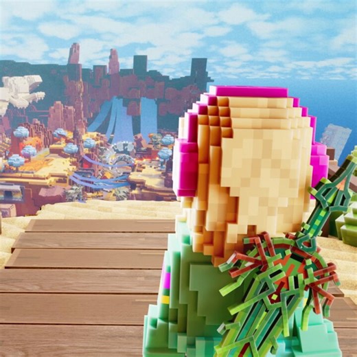 The Sandbox NEXT is coming 📱Fully mobile. Built on @UnrealEngine. Powered by $SAND.Early exclusive playtest for this third-person-shooter begins next week. Join and help shape the next era of voxels and The Sandbox.Sign up 👉 https://t.co/NQae98kETX