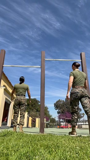 Exciting Pull-Ups Challenge with Chesty | Female Marines Training