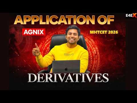 👉 Applications of Derivatives 🔥 | LIVE at 7:30 PM | Score Booster Session