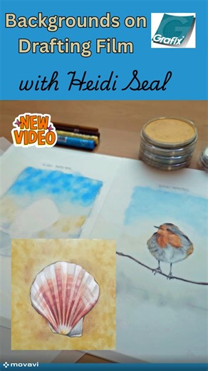 Made for creators, by creators Grafix Drafting film is the perfect canvas for your next creation. Follow along with Heidi Seal and discover how to use Grafix Drafting Film with pastels! Check out the full video here: https://youtu.be/kuzASh233as #grafix #grafixarts #grafixartsplastics #grafixdraftingfilm #grafixmattedraftingfilm #mattedraftingfilm | Grafix