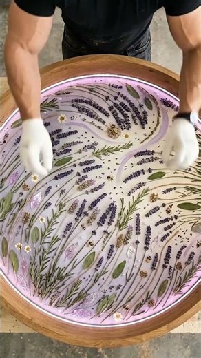 My Dining Table is a Real Lavender Field 💜✨