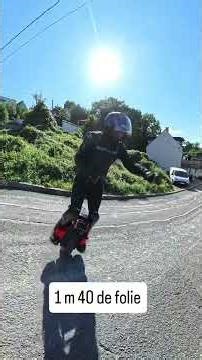 1m40 de ride en terrain mixte #euc #gyroroue #course