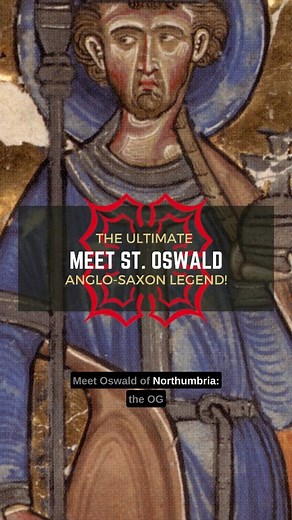 4K views · 163 reactions | Meet St. Oswald: The Ultimate Anglo-Saxon Legend! Intrigued by medieval legends? ️ Uncover the epic tale of St. Oswald, the OG Anglo-Saxon badass and Christian king of Northumbria!  Follow his journey from exile to triumph, as he unites kingdoms, battles pagans, and embraces a fervent faith. Join the historical adventure! #history #britishhistory #stoswald #anglosaxon #facts #strangefacts | Historic UK | Facebook