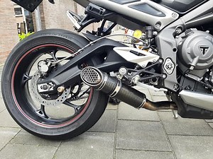 SP Engineering SC-1 Stubby exhaust **PURE SOUND** | Street triple 765 RS