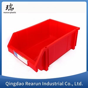 [Hot Item] Warehouse Workshop Organization Plastic Stackable Storage Bins for Nut and Bolt Bin