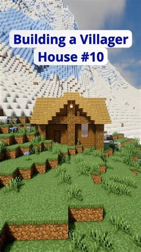 Cozy Wooden Cottage | Villager Home #10 🏠