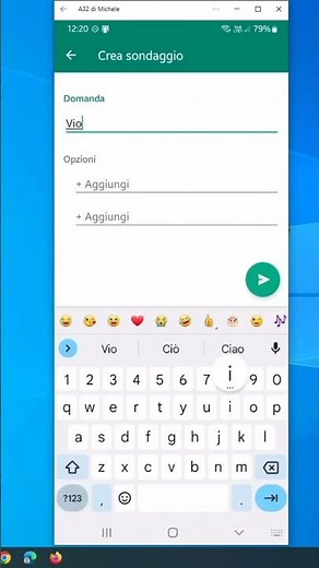 Inserire un sondaggio in un gruppo o chat whatsapp, ecco come fare